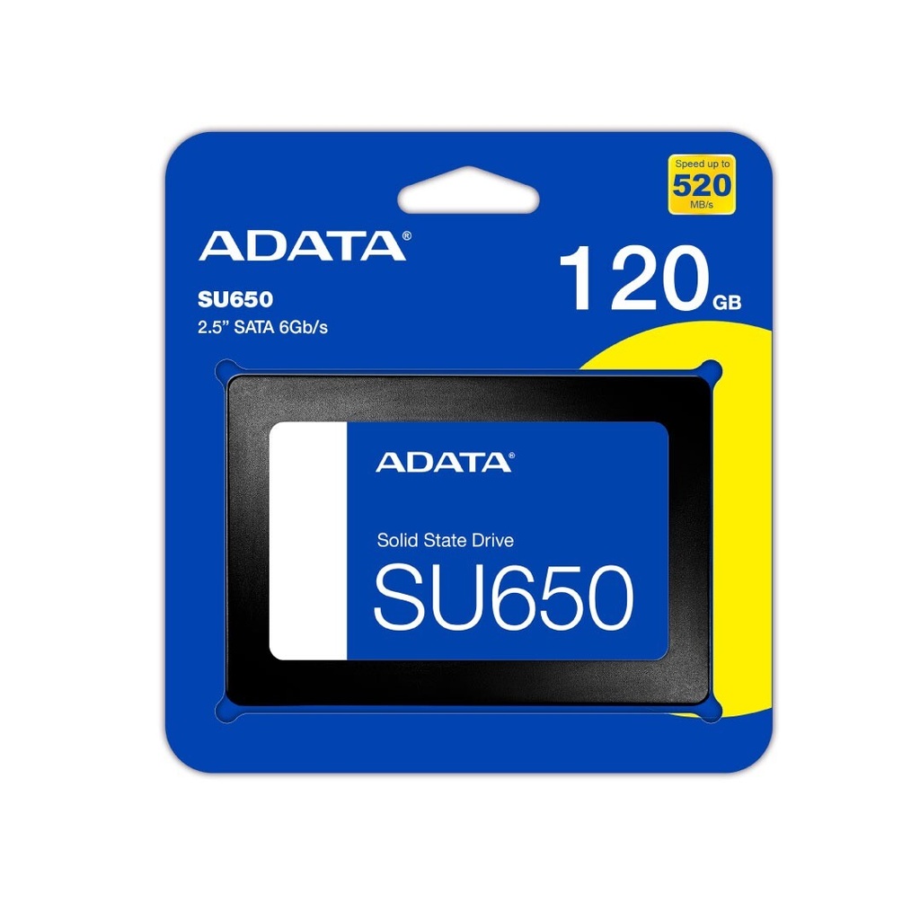 SSD 120GB ADATA MODELO: SU650
