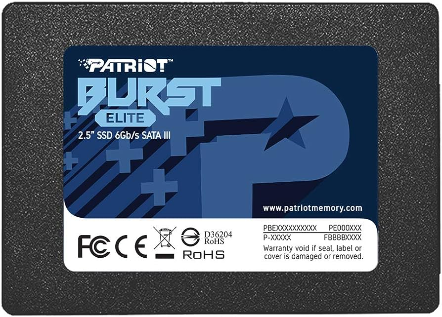 SSD 120GB OPEN BOX PATRIOT BURST ELITE SATA