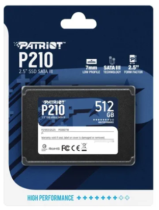 SSD 512GB PATRIOT MOD: P210