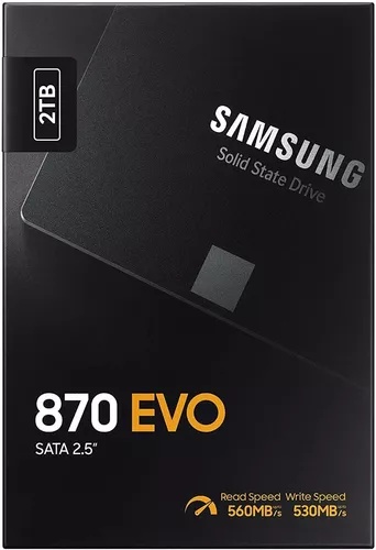 SSD SAMSUNG 870 EVO SATA 2TB