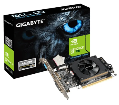 TARJETA VIDEO GIGABYTE GEFORCE GT 710 2GB DDR3