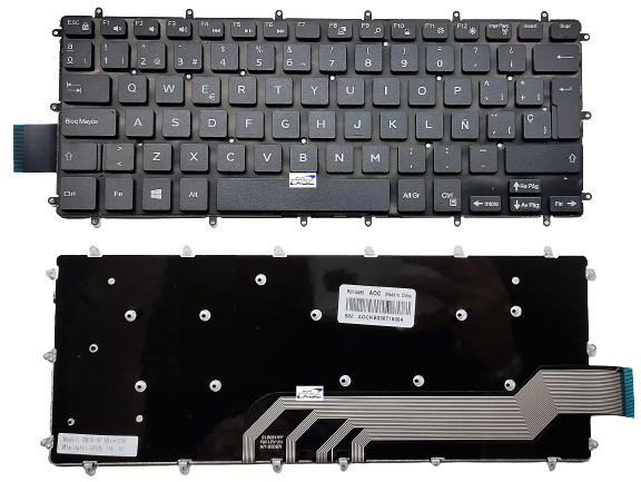 [A05400] TECLADO DELL INSPIRON 3480 3480 3481 3482 7460 7472 7560 7572 LATITUDE 3490 E3490 3480 L3490 P89G 7569 7579 7572 3480 INSPIRON 5481 7569 7460 13 3379 5368 5378 5379 7368 5468 3379 04MN6Y