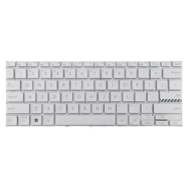 TECLADO PORTATIL ASUS X1402 X1402ZA M1402 PLATEADO RETROILUMINADO