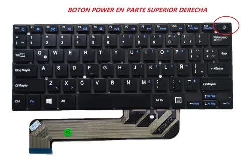[A05001] TECLADO PORTATIL COMPUMAX  Ónix 2046 Series