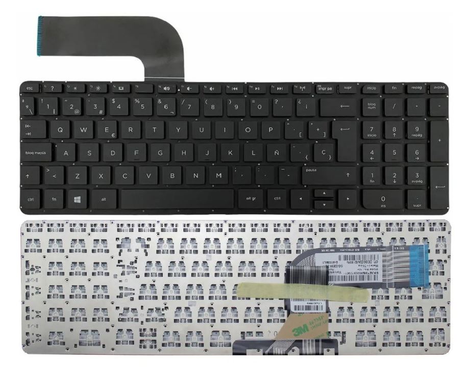 TECLADO HP 15-P 15-V 15-F 15-K 15-Z 17-K 15-P007NO 15-P010LA 15-P004LA 15-P100 15T-P00 15-P076LA 15-Z 17-F000