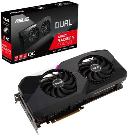 Tarjeta Video AMD RADEON RX 6700XT OC GDDR6 12GB ASUS
