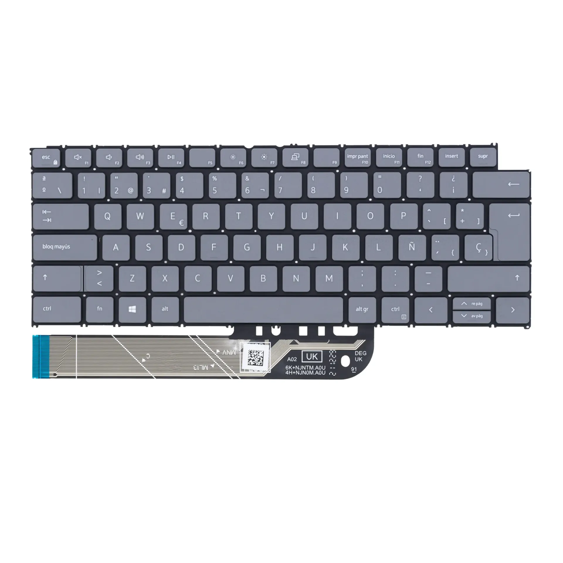 Teclado Dell Latitude 3420 3430 3320 5310 3330 5418 P144g VOSTRO 5310 5410 5415 5320 3400 3401 3402 P130g  e3410 3311 3301 3410 E3301 P114g