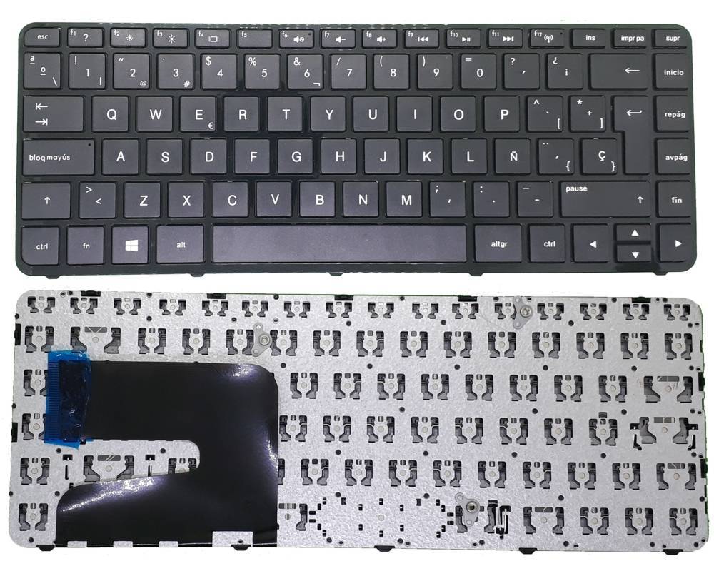 Teclado Hp Pavilion 14-E / 14Z-F000 / 14-E000 4-f 14z-f000 14-f000 CON MARCO 3 TORNILLOS