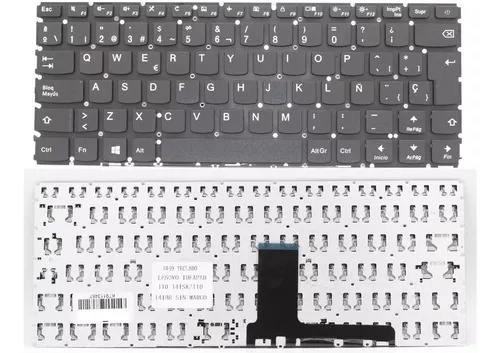 [A05634] Teclado Lenovo V310 / 110-14IBR / 310-14ISK CON POWER