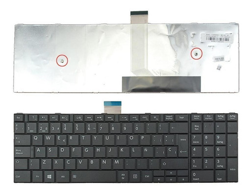 TECLADO TOSHIBA SATELLITE C50 / C50DT-A C50-A C55D-A C55-A C50D