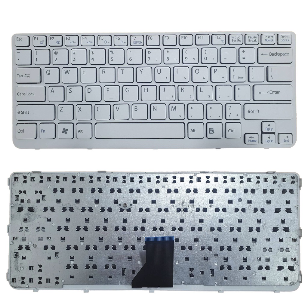 Teclado Sony Vaio Sve141 Sve141d11u Sve141l11 Español Blanco