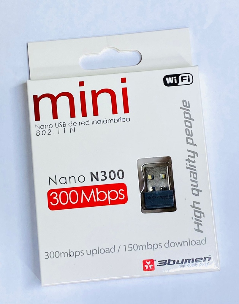 [N300] MINI USB WIFI 3BUMEN N300 300MB/S