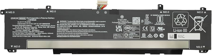 Bateria Hp WK04XL Omen 16-b 16-c HP Victus 16-e 16-d 15-f