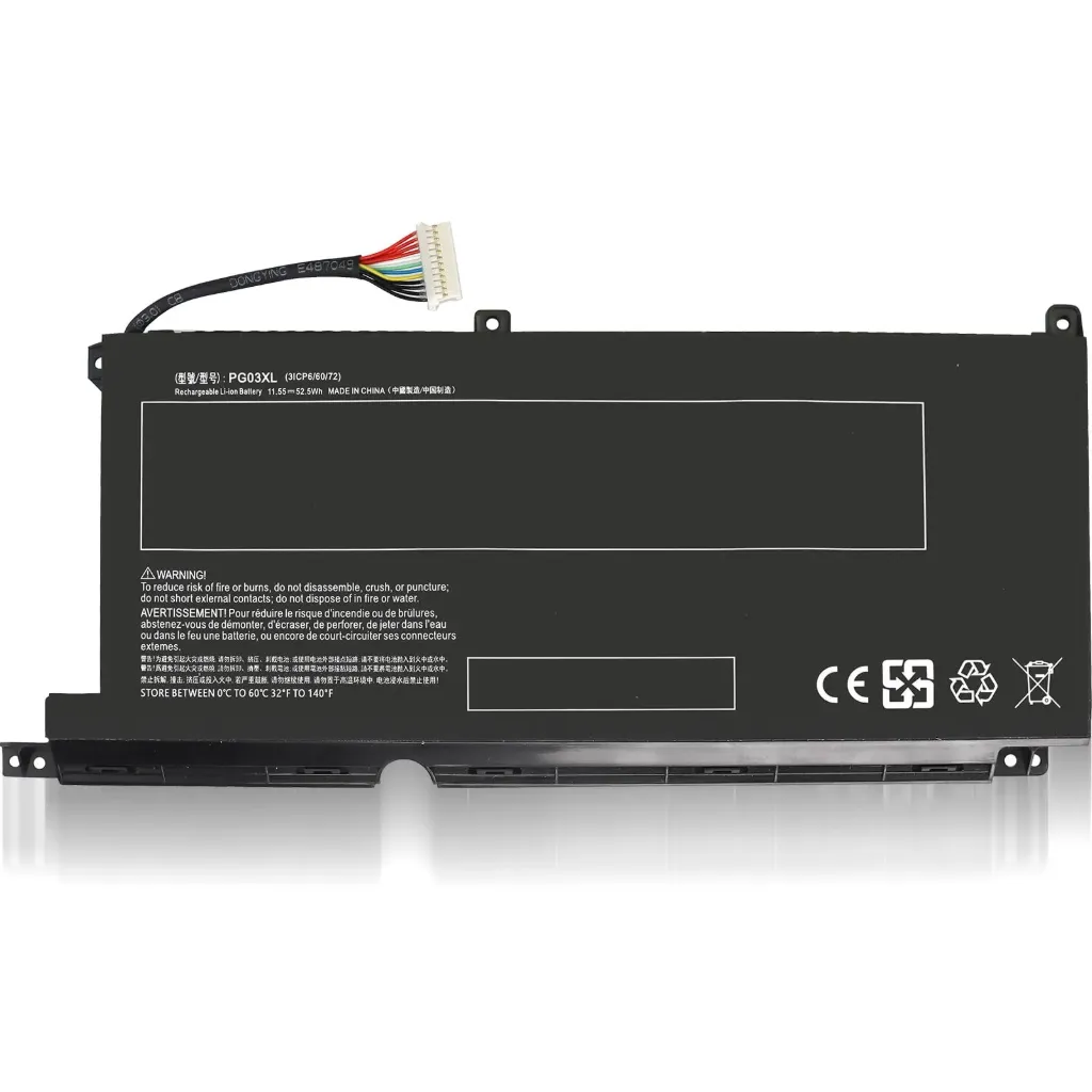 Bateria Hp PG03XL Pavilion Gaming 15-dk 15-ec 16-a