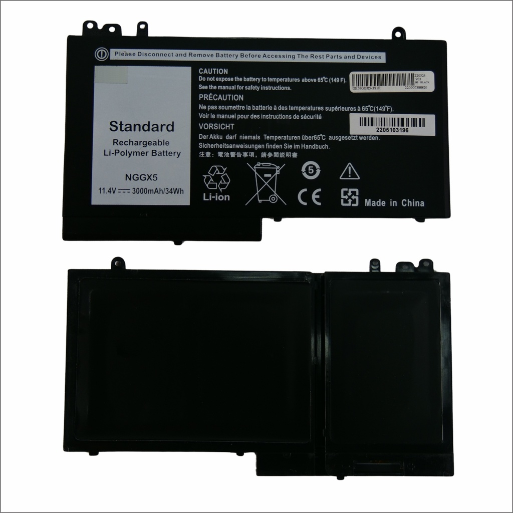 [A02425] Batería para Portátil Dell NGGX5 Latitude E5470 / E5270 / E5570 / M3510