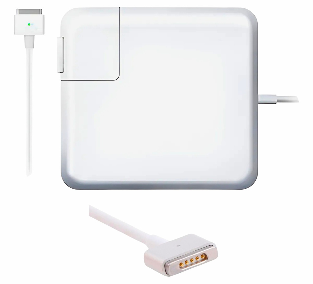CARGADOR MAC APPLE 14.5V 3.1 AMP MAGSAFE 2 45W HOMOLOGADO