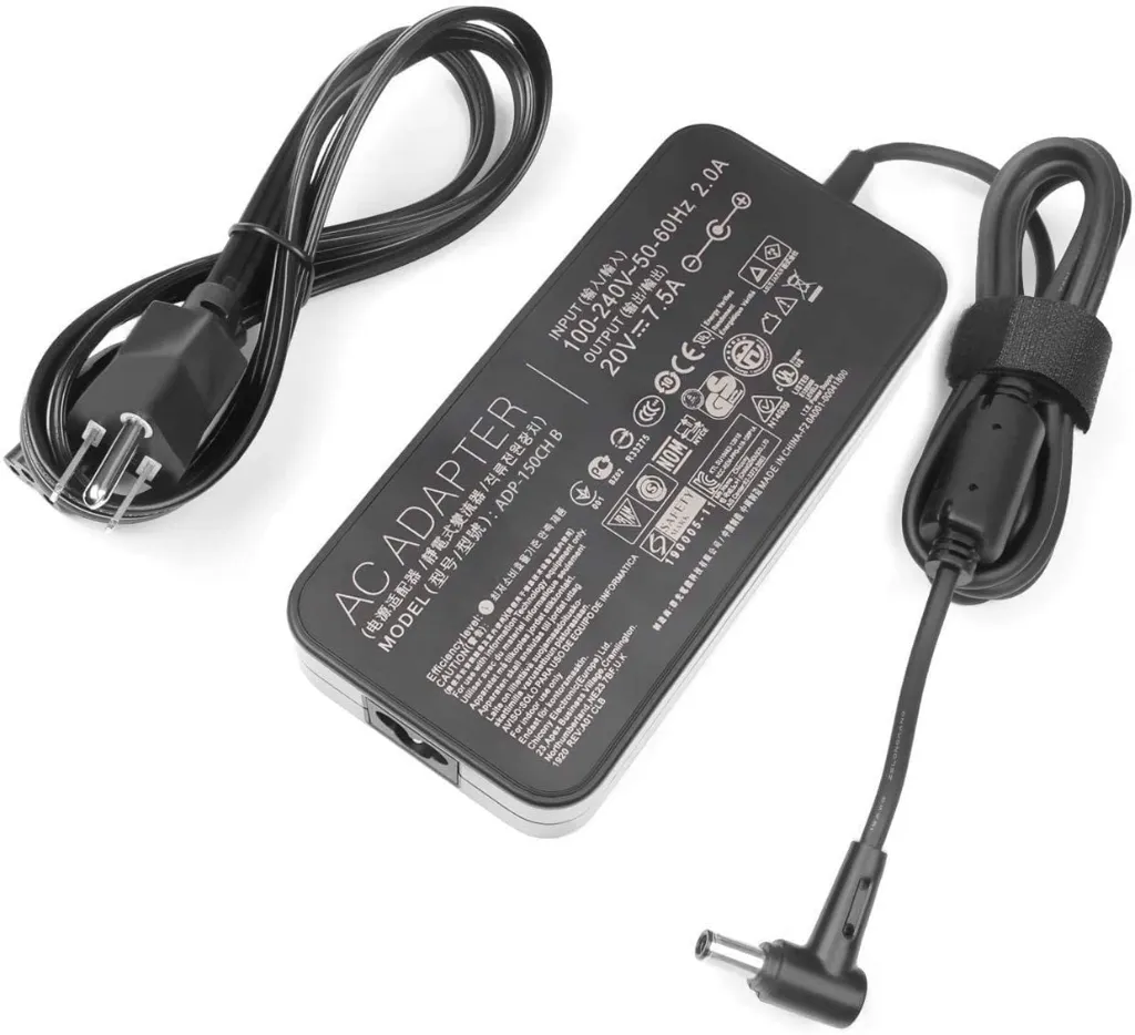 CARGADOR ASUS TUF GAMING 20V 7.5AMP 150W 6.0*3.7MM HOMOLOGADO