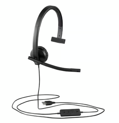 DIADEMA LOGITECH H570e MONOAURAL CON MICROFONO USB
