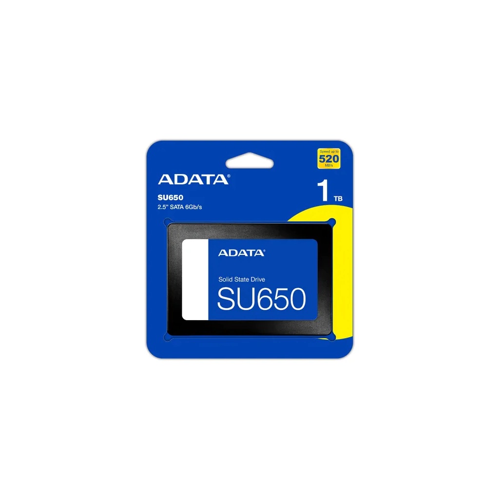 Disco Sólido SSD Interno Adata ASU650SS-1TT-R 1TB