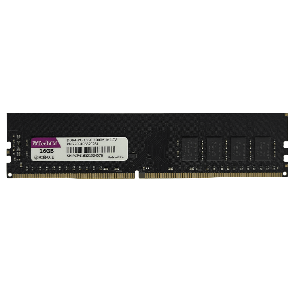 RAM PC DDR4 16GB 3200MHZ TECHCO