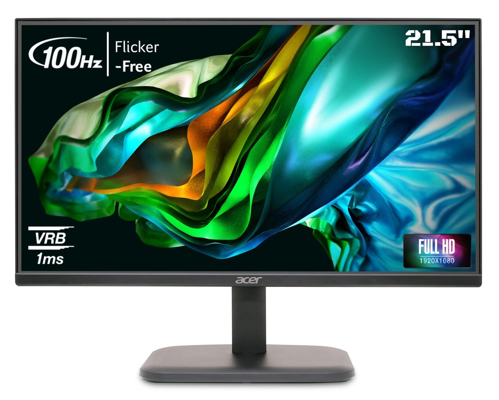 [EK220Q] MONITOR ACER 21.5 PUL EK220Q FULL HD 100HZ 1MS