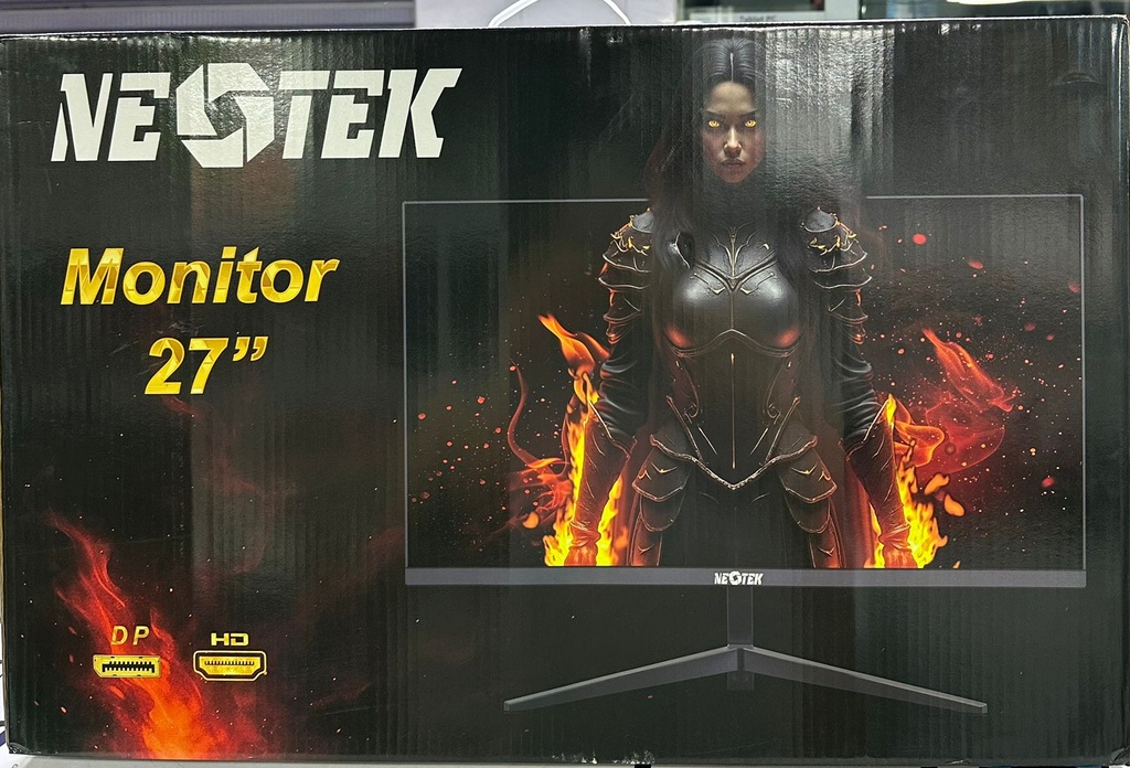 MONITOR NEOTEK DE 27"/CURVO 1500R/HDMI/DP/USB/180 HZ/2K (2560*1440P)/PIVOTEABLE
