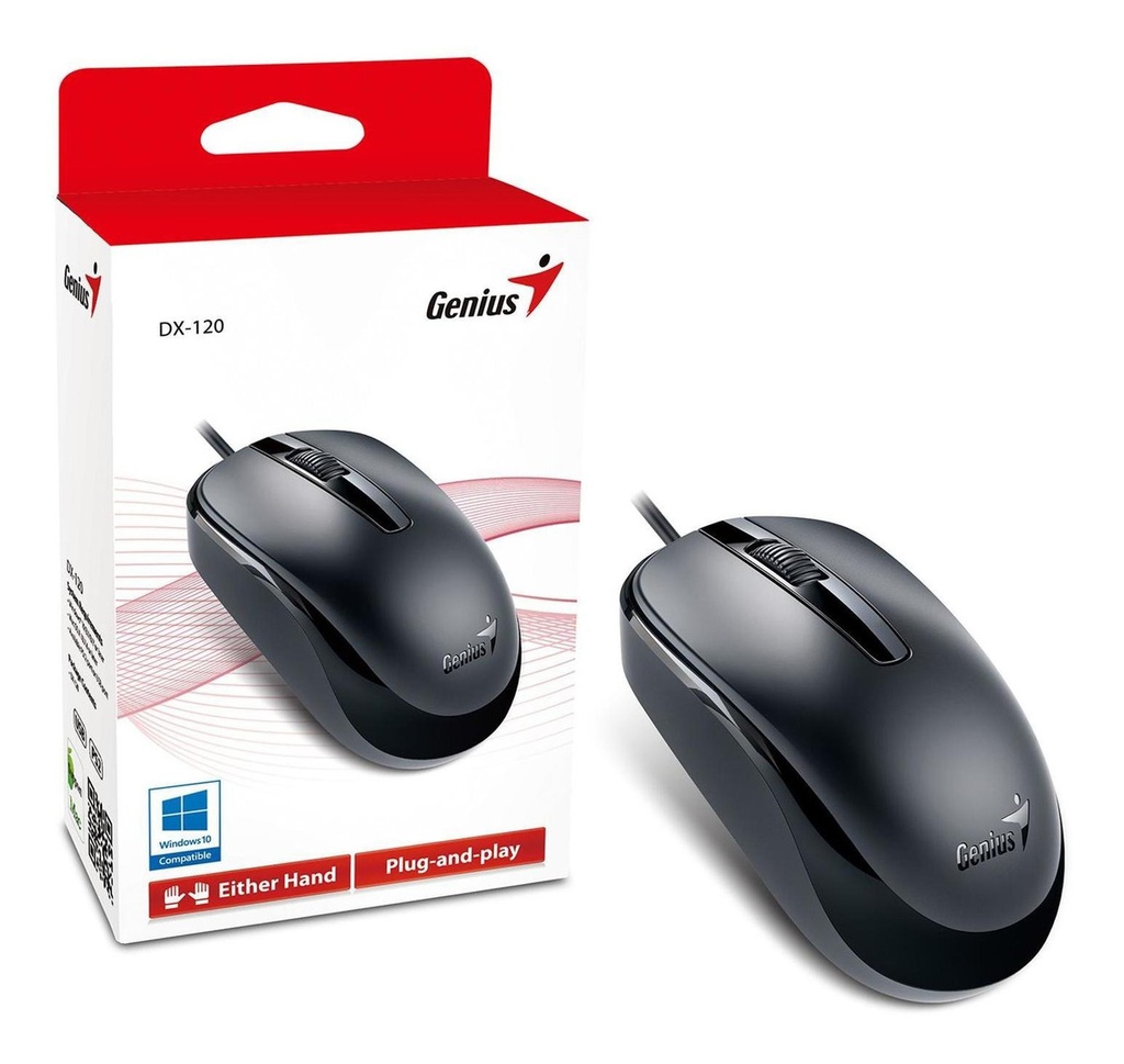 [DX120] Mouse Genius DX-120 USB Negro