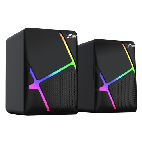 Parlantes JYR Gaming Speaker RGB J5249