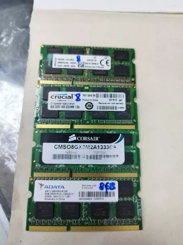 [B00199] RAM PORTATIL DDR4 8GB 2666MHZ OPEN BOX VARIAS MARCAS