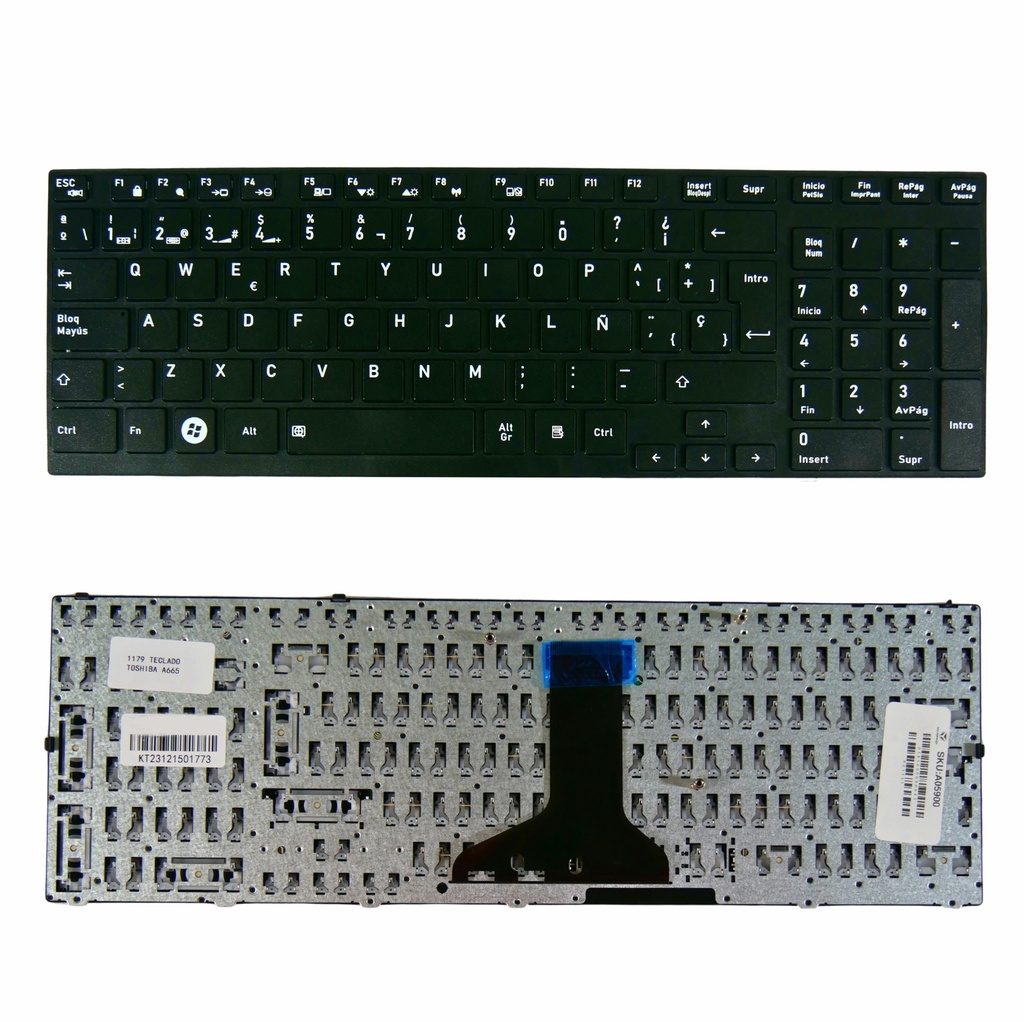 [A05900] TECLADO PORTATIL TOSHIBA A665/A660D/A665/A665D MOD
