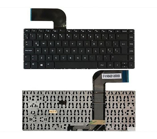 [A05521] Teclado Hp 14-V 14-U 14-Y 14-V006LA 14-V003 14-V009LA COLOR NEGRO