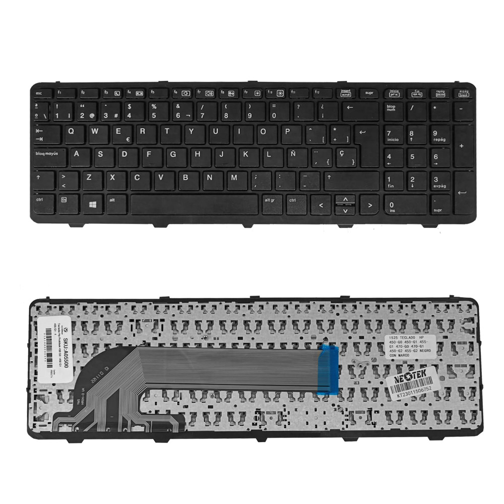 TECLADO HP Probook 450 G0 / 450 G1 455 G1 / 470 G2