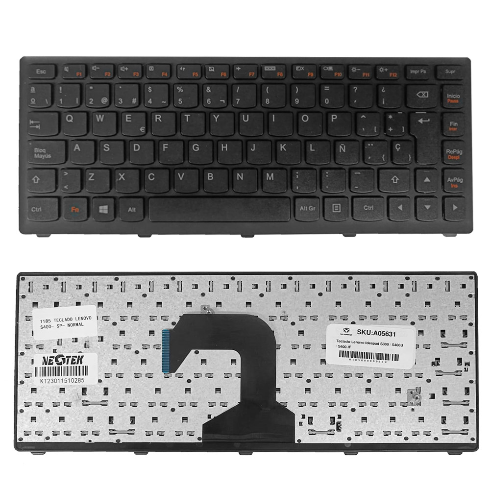 Teclado Lenovo Ideapad S300 / S400U / S400-IFI negro