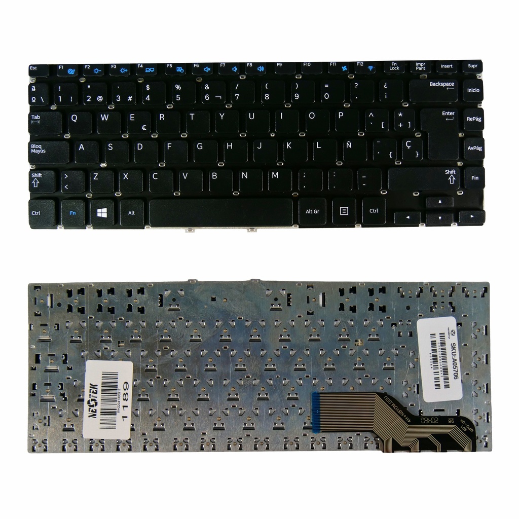 TECLADO SAMSUNG Np275e4e Np270e4e Np300e4e 350v4x