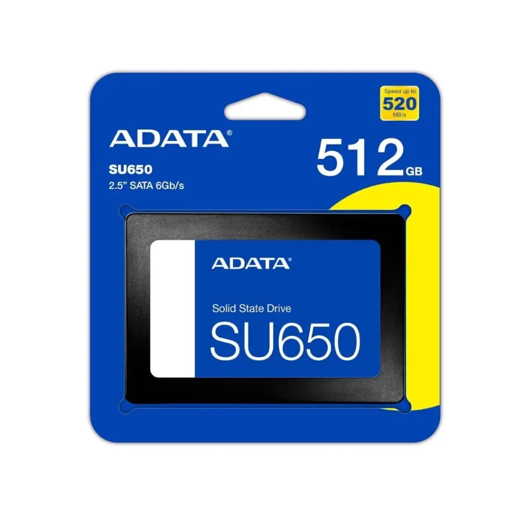 SSD ADATA  512GB MODELO: SU650 OPEN BOX