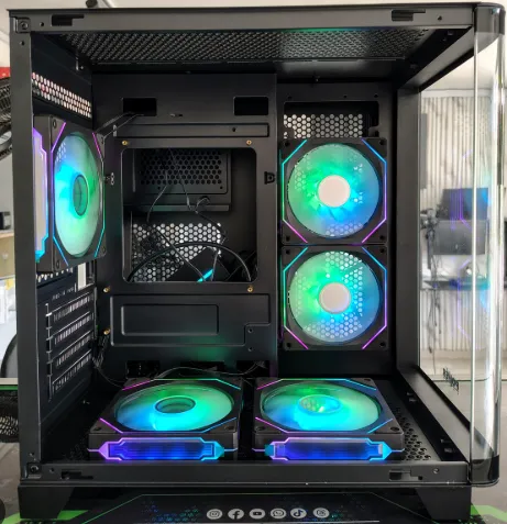 CPU POWER GROUP W28 RYZEN 5 5600G/BOARD ASUS PRIME A520M-K / RAM 16GB 3200MHZ / SSD 512GB M.2 PCIe/ CHASIS W28