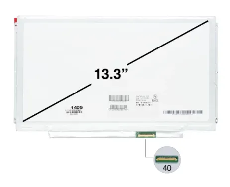 [A01083] Pantalla para Portátil 13.3" Slim 40 Pin B133XW03 V.0