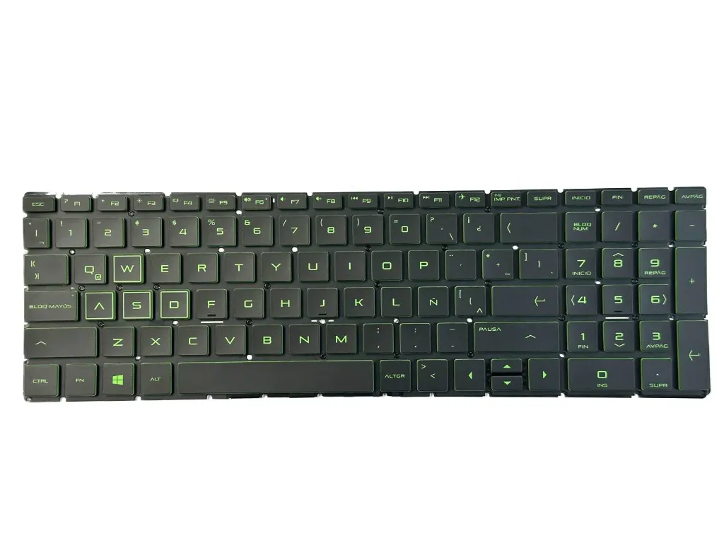 [A05508] TECLADO HP 15-CW 15-CC 15-DA 15-CB 15-DY 15-CD 15-DB 15-BR 15-CX FUENTE VERDE