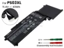 BATERIA HP PS03XL Stream X360 11-P S03XL PL03 PS03 Stream X360 11-P015WM 787088 -241, pabellón X360 310 serie G1 HSTNN-DB6R 787520 -005