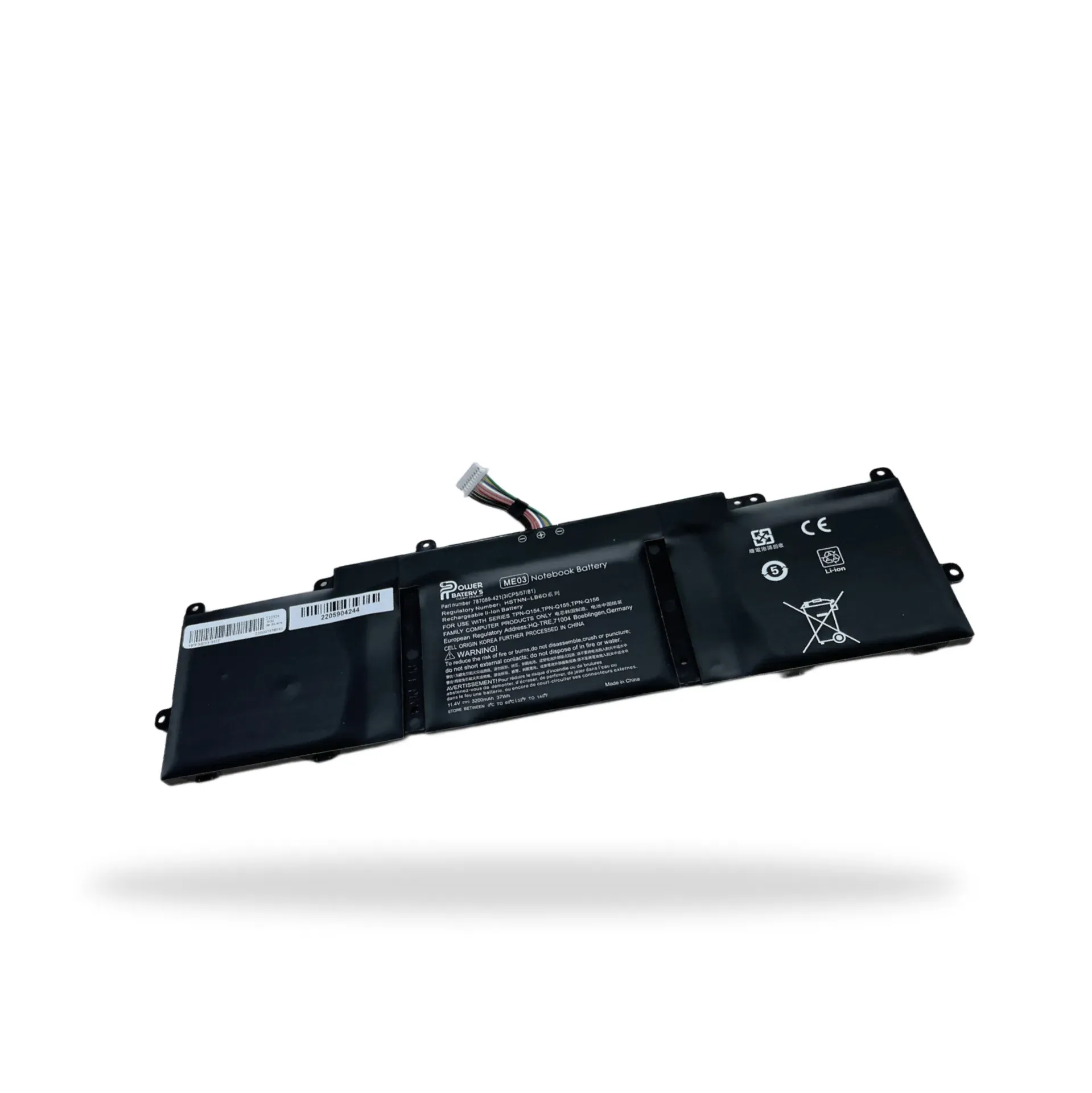 [A02567] BATERIA PARA PORTATIL HP ME03 ME03XL 13-C 11-D