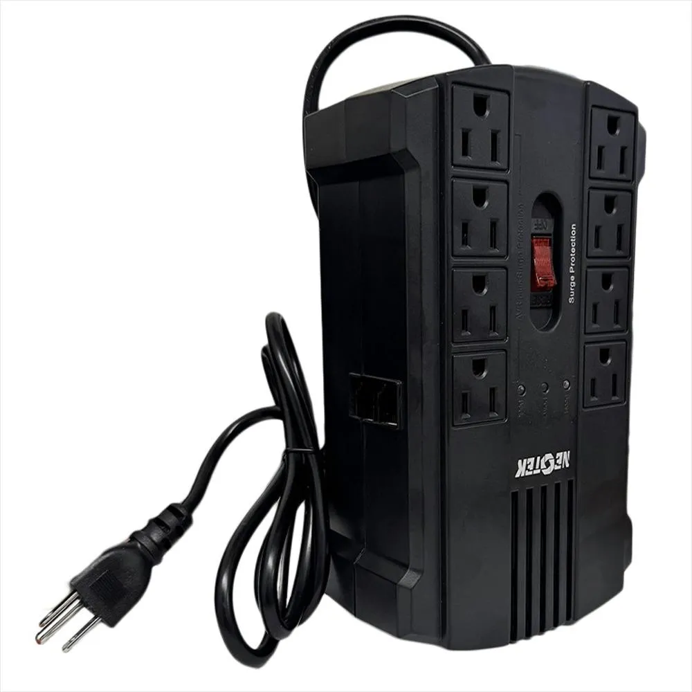 REGULADOR NEOTEK 1000 VA /500W 8 PUESTOS