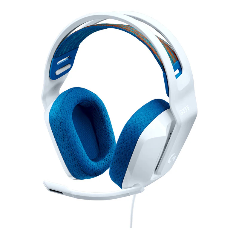 Auriculares Gamer Logitech G335 con   Cable y Micrófono para PC, Xbox, Playstation