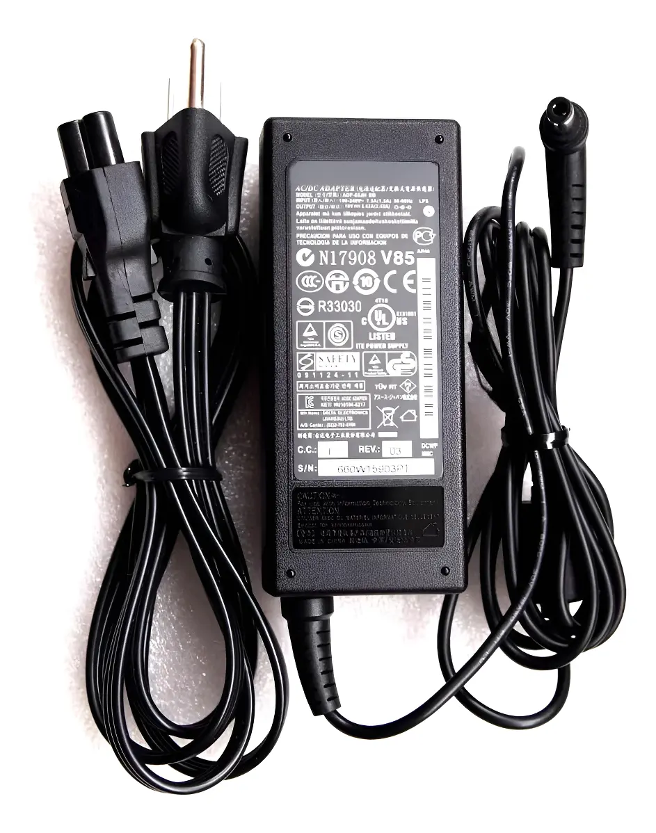 CARGADOR PARA ASUS VIVOBOOK 19V 4.74 AMP 4.5*3.0MM 90w HOMOLOGADO