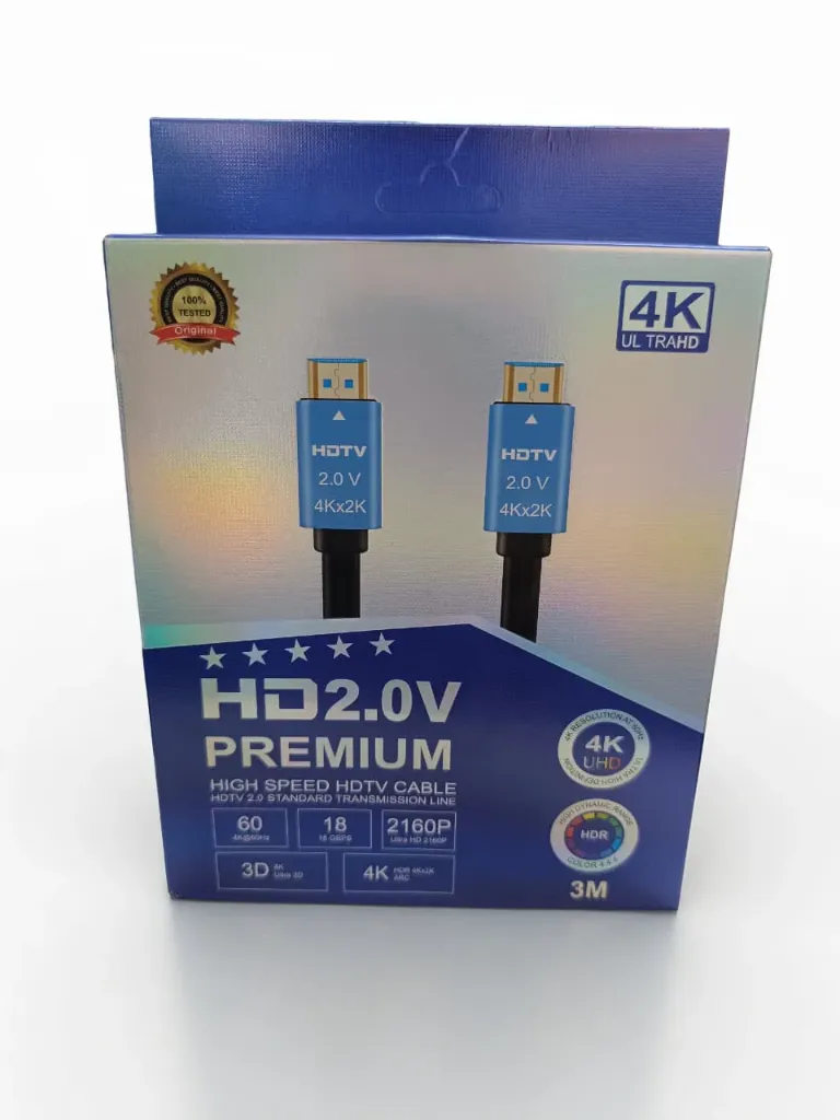 CABLE HDMI PREMIUM 4K 3 MTS