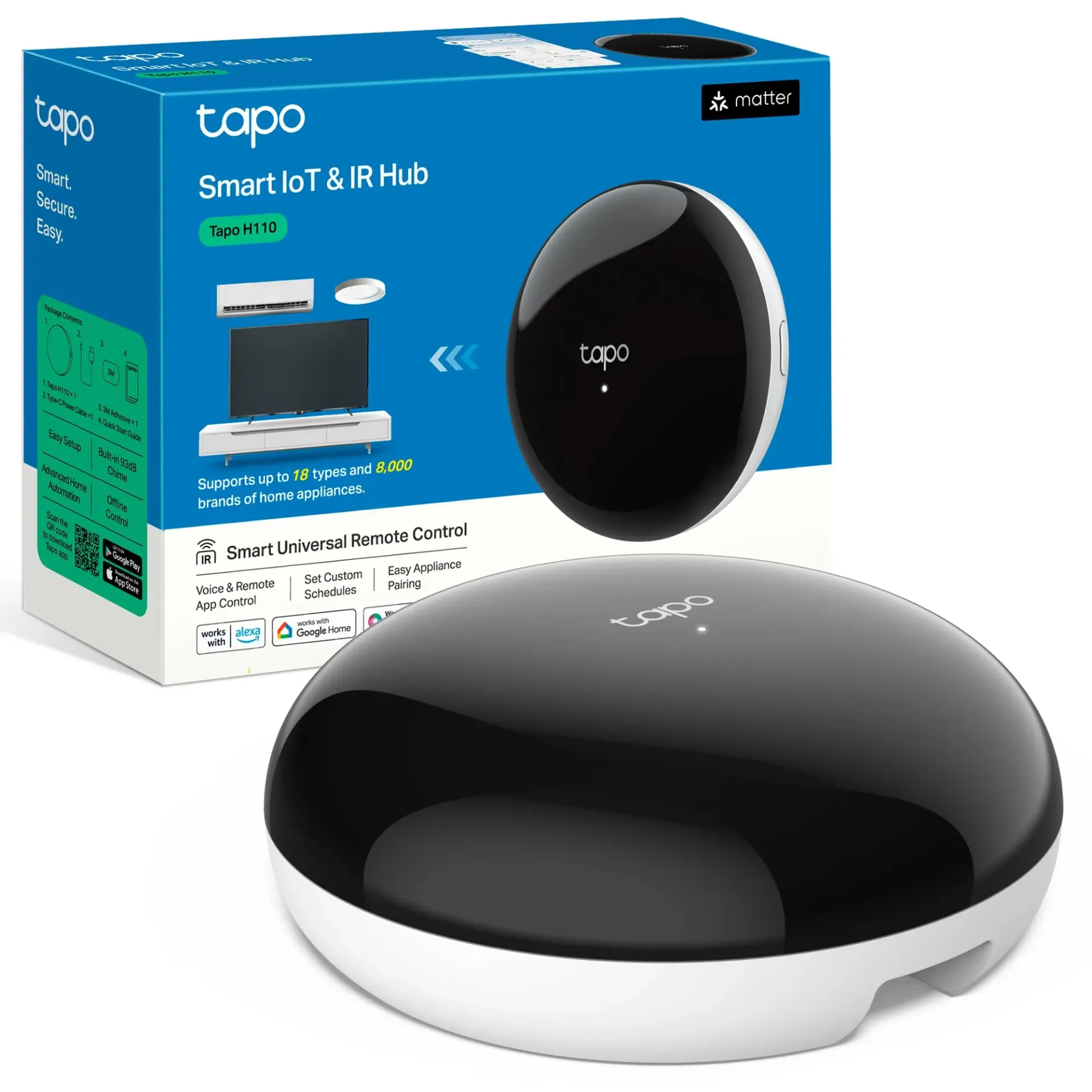 Controlador de Infrarrojos Inteligente Tapo H110 Tp-Link