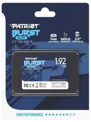 SSD SATA 1.92TB PATRIOT BURST 2.5"