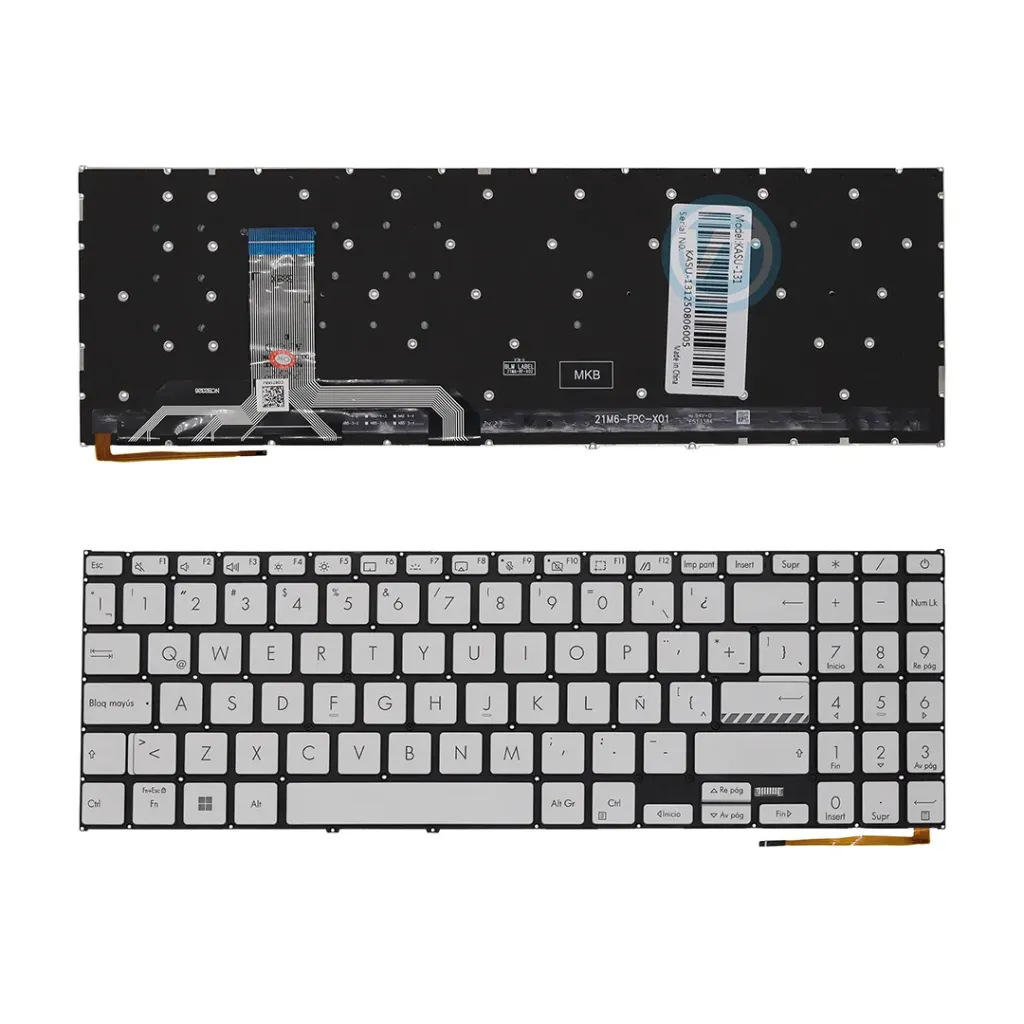 TECLADO ASUS VIVOBOOK X1504 X1504ZA X1504VA X1504Z X1504V F1504 F1504VA X1502 M1502 X1503 M1503MQ
