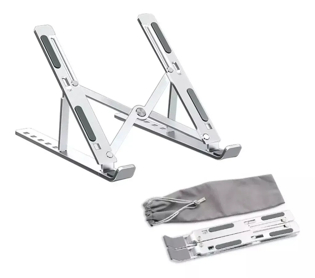 Base Soporte Para Portatil en Aluminio 7 Posiciones