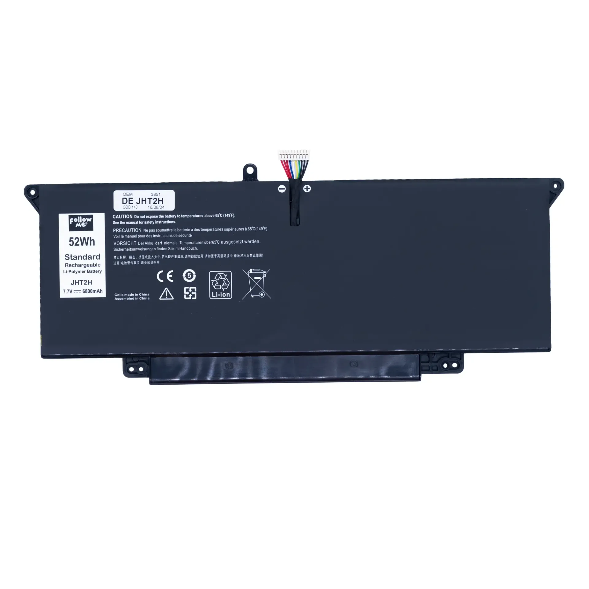 [A02443] Bateria Dell Latitude E5310 E7300 E7400 7310 7410 60wh Mxv9v JHT2H TYPE B