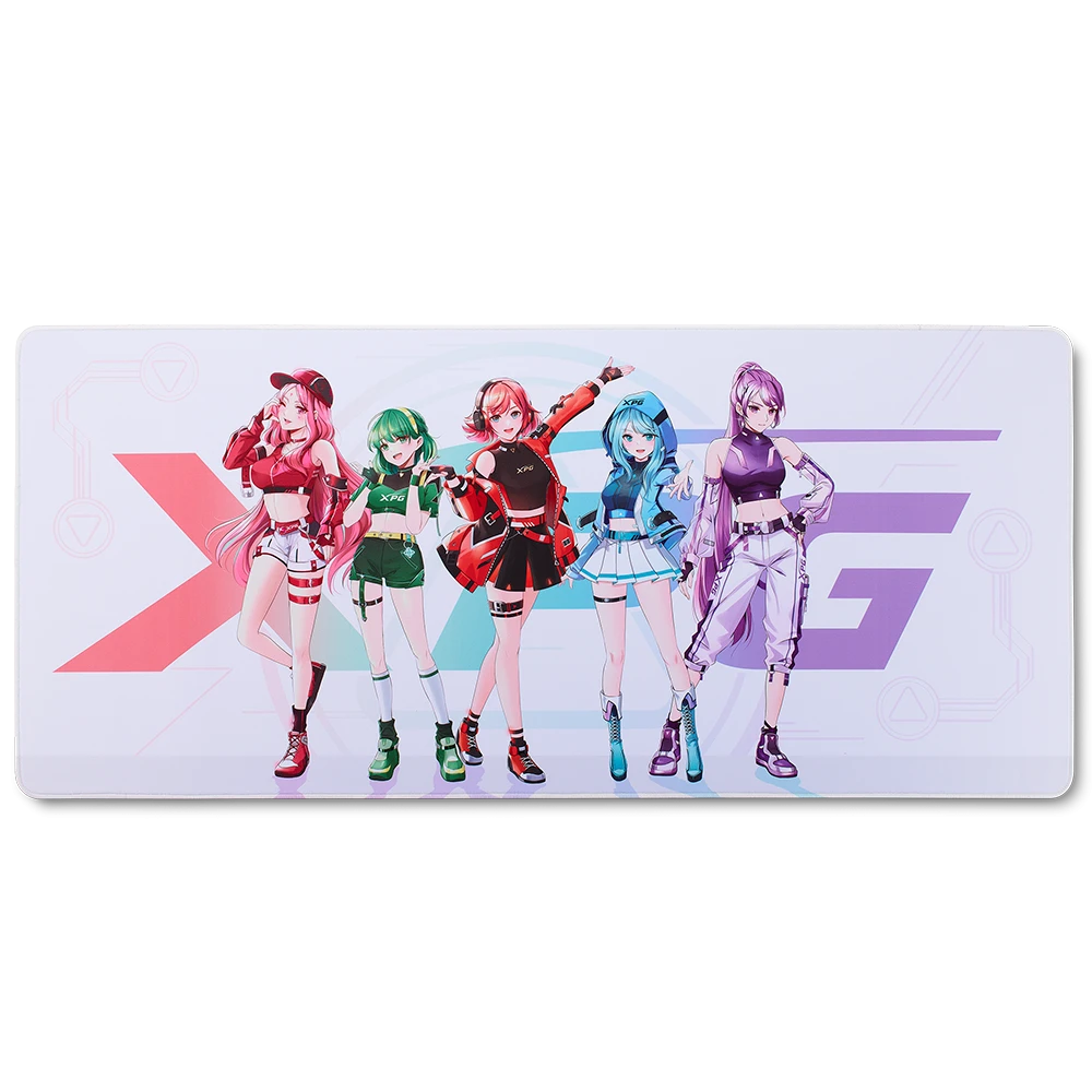 PAD MOUSE RONTLINEXL XTREMESAGA03, personajes de XTREME SAGA, microfibra, 900 x 400mm